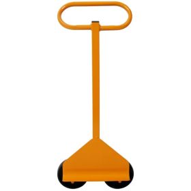 Drywall Dolly Cart With Wheels,Panel Dolly 220lbs Load Capacity,Panel Service Cart,Moving Panels,Yellow (Option: defaulttitle)
