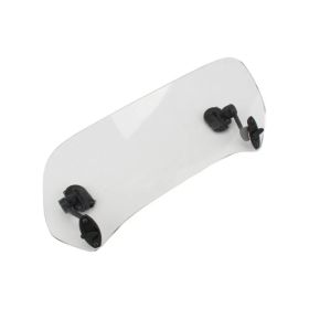 Universal Motorcycle Windshield Extension - Adjustable, Universal Design, Fits Most Motorcycles (Option: AdjustableWindshield)
