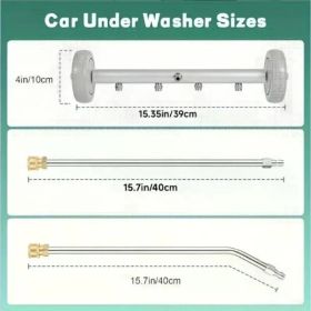 For karcher HD K2 K4 K5 K7 Parkside Pressure Washer Undercarriage Cleaner Water Broom Washer Fan Nozzle car cleaning car tools (Option: as show)