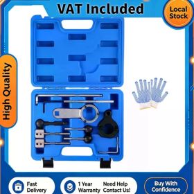 Timing Tool Locking Kit Camshaft Timing Belt Tool Set for Audi SEAT Skoda VW 1.6 2.0 TDI CR Common Rail Diesel Engines (Post-2012) (Option: as show)