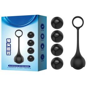Male Glans Penis Dumbbell Trainer, Dildo Exercise Ball, Dick Muscle Training Ball (Option: Default)
